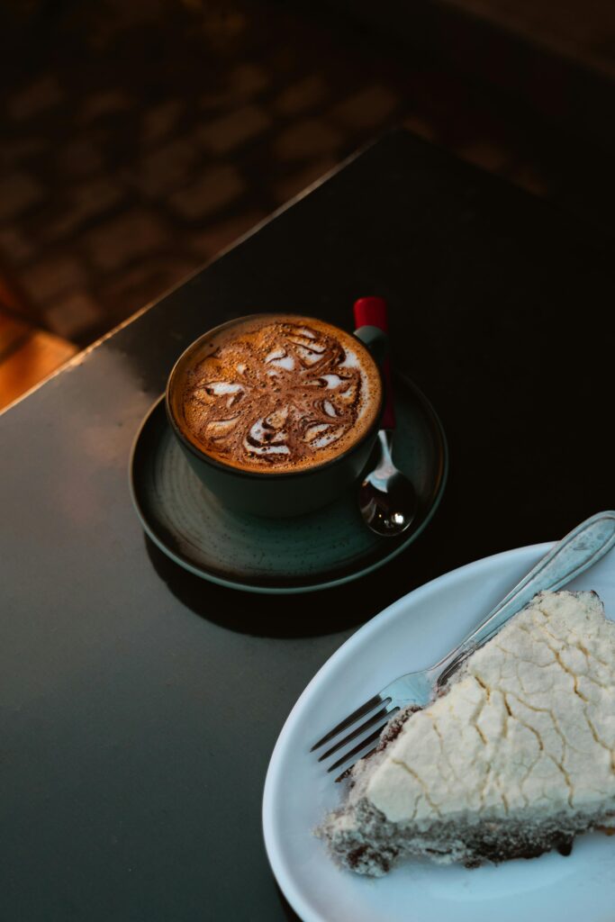 Coffee at a Cafe